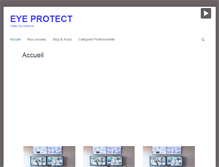 Tablet Screenshot of eyeprotect.fr